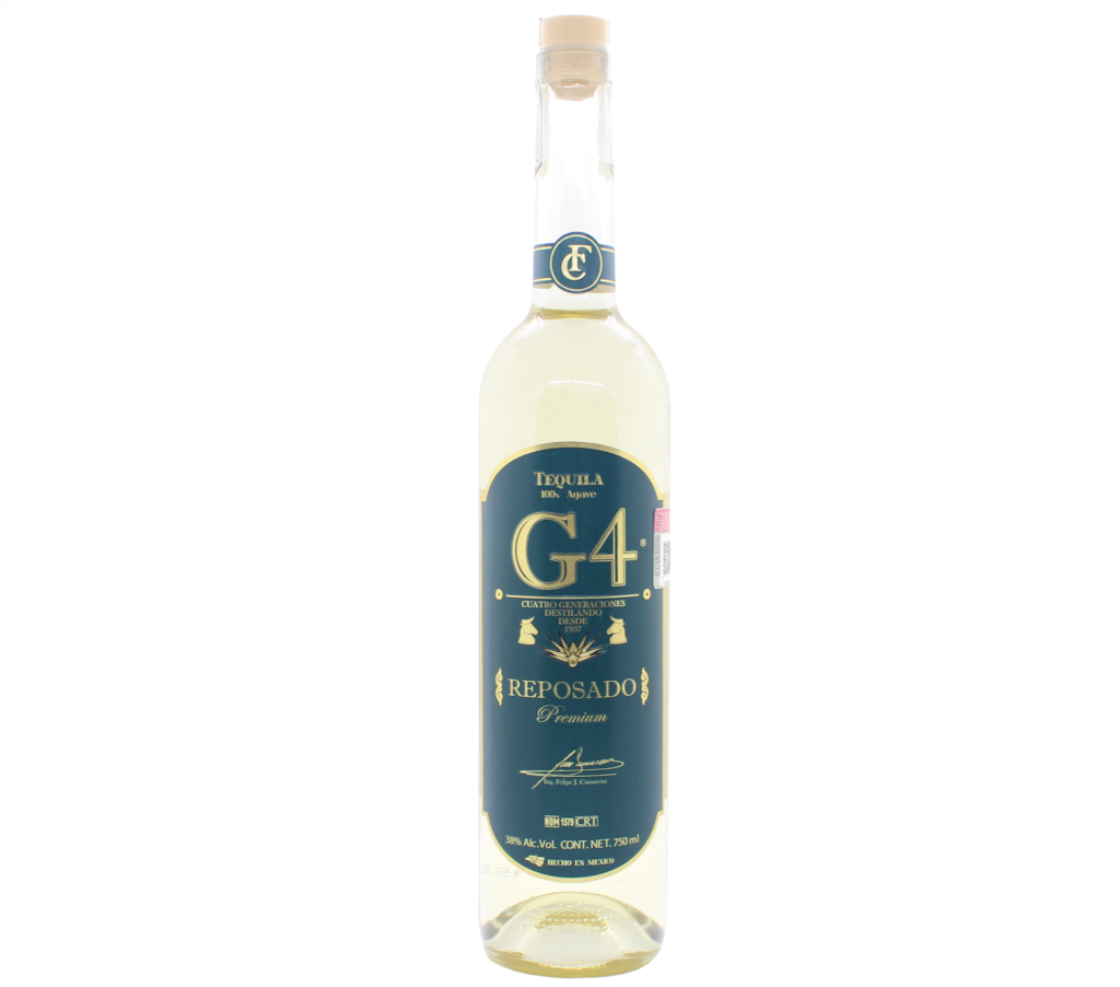 Tequila G4 Reposado Santos Licores